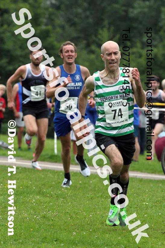 Mens Sunderland 5k (Inc. NE and NCAA Champs), Silksworth, Sunderland, Thursday, July 22nd. Photo: David T. Hewitson/Sports for All Pics